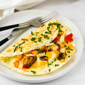6 Eggs White Omelette