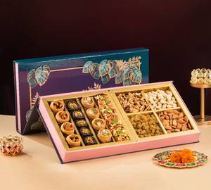 Nilambari Assorted Baklava & Dryfruit Hamper Box 1Kg
