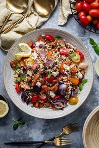 Chilled Barley And Feta
