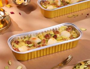 Baked Rasgulla Pudding