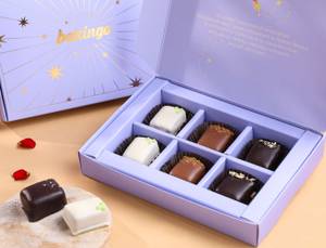 Assorted Chocolate Praline Box ( Set of 6)