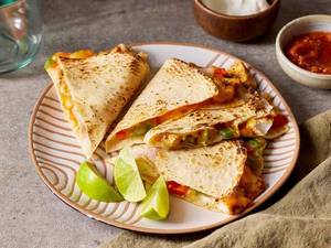 Chicken Burrito Quesadilla