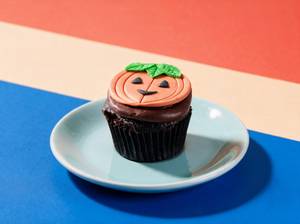 Jack-o-lantern Cupcake