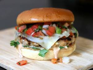 Chipotle Chicken Mini Burger