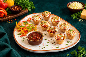 Baked Pizza Shot