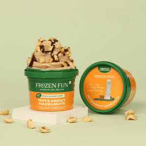 Nuts About Hazelnuts Gelato (Vegan & No Added Sugar) 100 ML