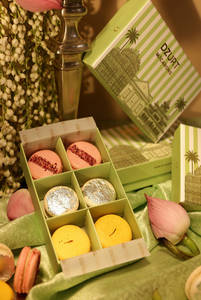 Festive Macarons Gift Box