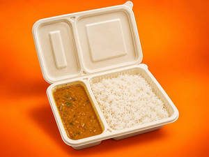 White Rice + Andhra Sambar Combo