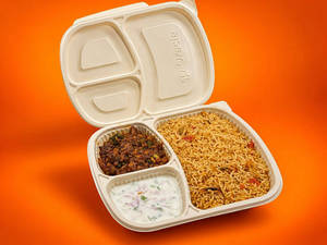 Mushroom Biryani Box