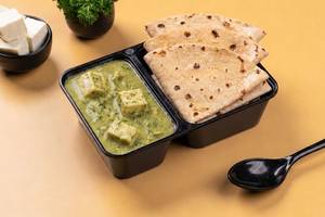 Paneer Hariyali & Chapati Dabba