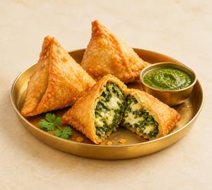 Palak Cheese Samosa