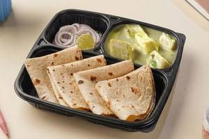 Paneer Hariyali & Chapati Lunchbox