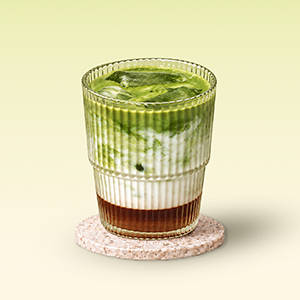 Iced Vanilla Oat Milk Matcha.