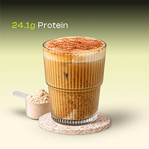 Iced Sugar Free Protein Americano.