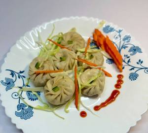 Veg steamed momo