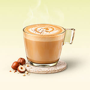 Hot Hazelnut Latte