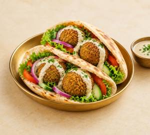 Jowar Pita Falafel