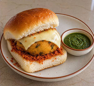 Cheese Vada Pav
