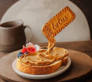 Lotus Biscoff Spread Bread   Toast *(Premium Taste)*