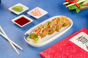 The "Cha" Seafood Futomaki Sushi