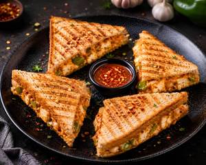 Peri Peri Paneer Sandwich