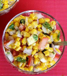 Masala Corn Chaat 🌽 🤤👌✨