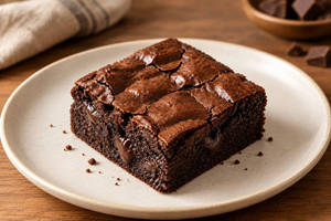 Whole Wheat Jaggery Brownie