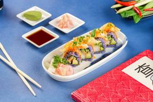 Spicy Prawn Tempura Roll Sushi