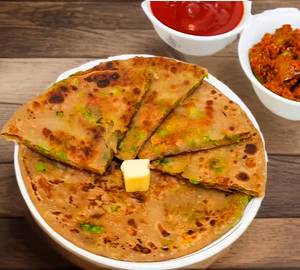 Aloo Matar Paratha