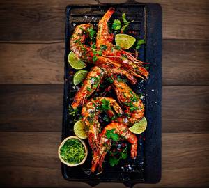 Barbecue Prawns (8 Pcs)