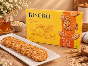 Honey Oats Atta Cookies 300GM