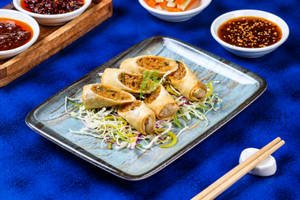 Spicy Vegetable Dragon Roll Dim Sum