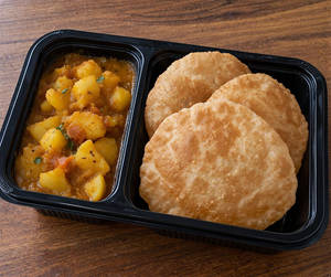 Aloo Sabzi & Puri Combo