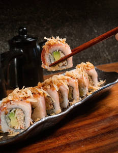 Korean Express Veg Roll Uramaki