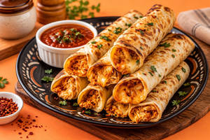 Spicy Mexican Jalape?o Cheese Roll