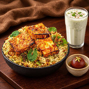 Paneer Tikka Biryani Combo