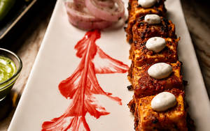 Afghani Paneer Tikka (V)