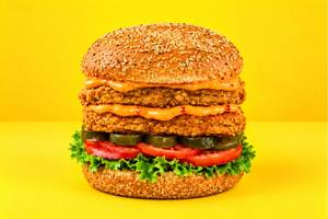 Double Spicy Chicken Burger