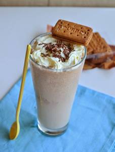 Bourbon Milk Shake With Crispy Bites (Home Made)250 Ml