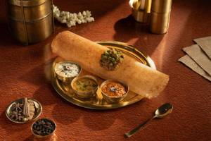 Peas Masala Dosa