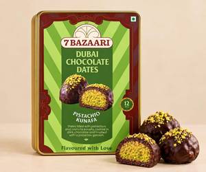 Dubai Chocolate Kunafa Dates (1 Tin)