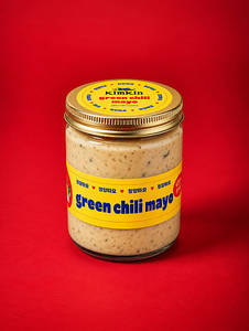 Kimkin Green Chilli Mayo Sauce | Large