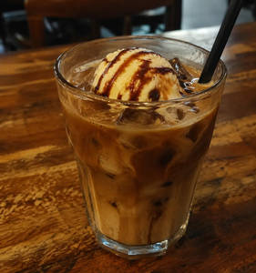 Cold Coffe With Ice Cream