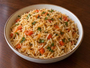 Onion Tomato Jeera Rice