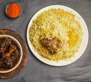 Mutton Liver With Mutton Biryani (1 Plate)