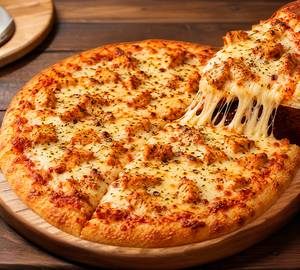 Chicken Cheese Brust Pizza😋🍕