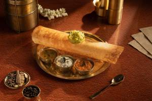 Ghee Roast Masala Dosa