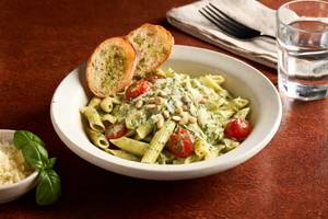 Penne Pesto Pasta (creamy Basil Pesto)