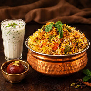 Matka Shahi Subz Biryani Combo