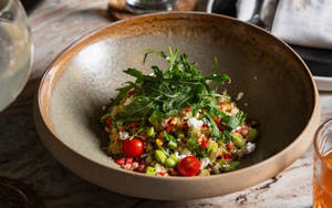 Grill Corn And Crispy Quinoa Salad